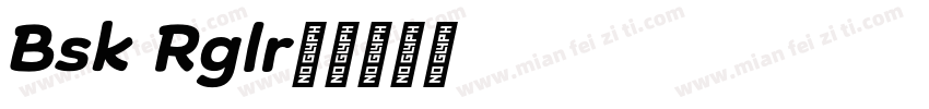 Biski Regular字体转换